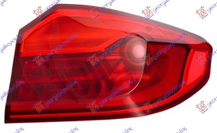 SINA ZADNJEG BRANIKA PLASTICNA (G30/SEDAN) (M-SPORT)