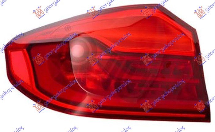 SINA ZADNJEG BRANIKA PLASTICNA (G30/SEDAN) (M-SPORT)
