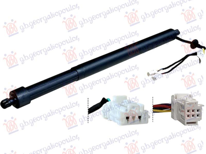 AMORTIZER GEPEK VRATA ELEKTRICNI (SA AUTOMATSKIM ZATVARANJEM) (4+2 PIN)