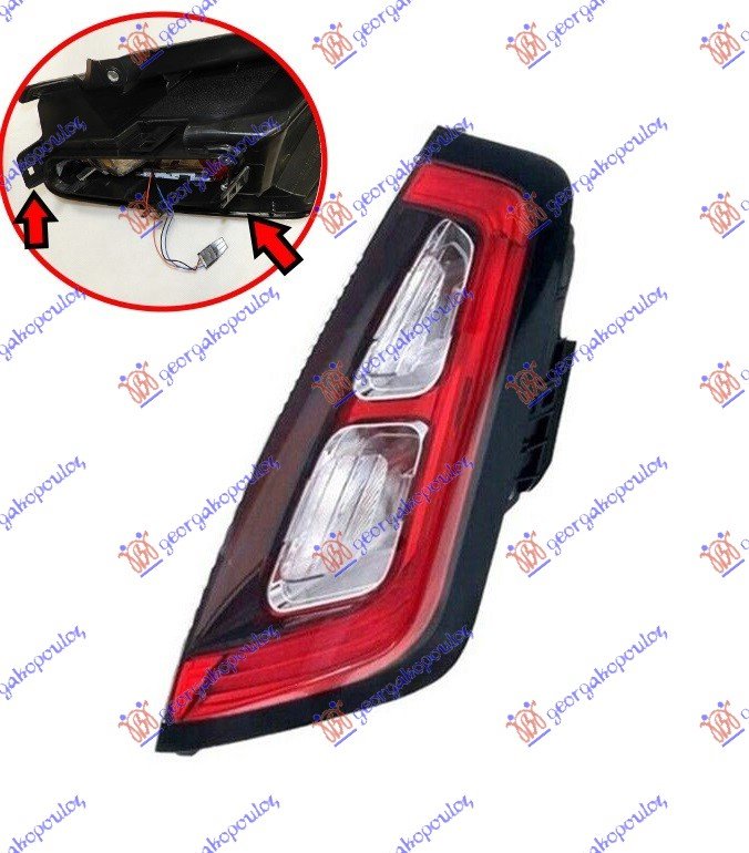 STOP LAMPA LED BRZA MONTAZA D