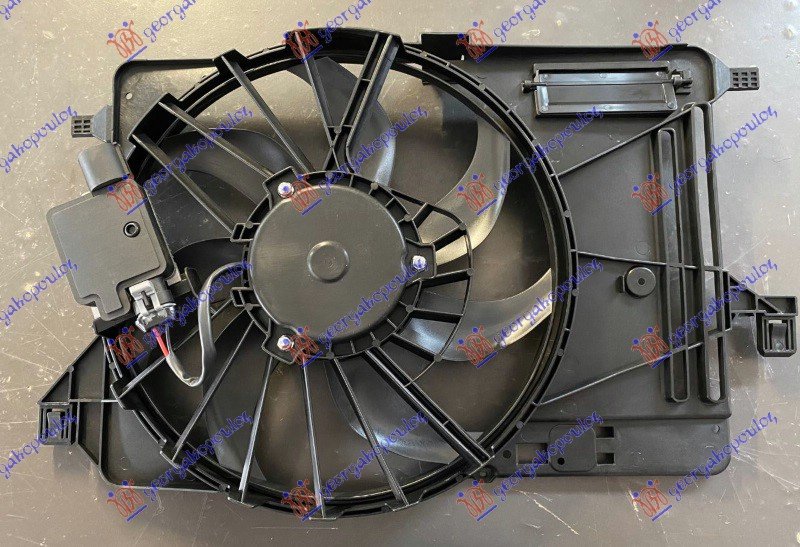 VENTILATOR KOM. 1.5-1.6 TDCi DIZ (385mm)