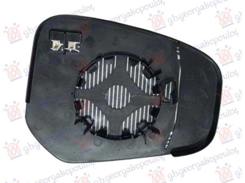 STAKLO RETROVIZORA SA GREJACEM 17- (ASFERICNO)