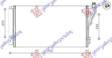 HLAD.KLIME 2.0i-2.4i 16V(71.5x38.2x1.2)