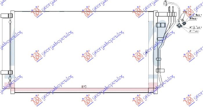 HLAD. KLIME 2.0i-2.4 BENZIN (695x383x16)