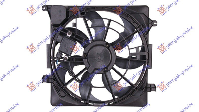 VENTILATOR KOMPLET 1.6 BENZIN