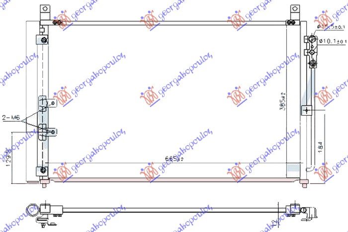 HLADNJAK KLIME 3.5 BEN/HIB (635x390x12)