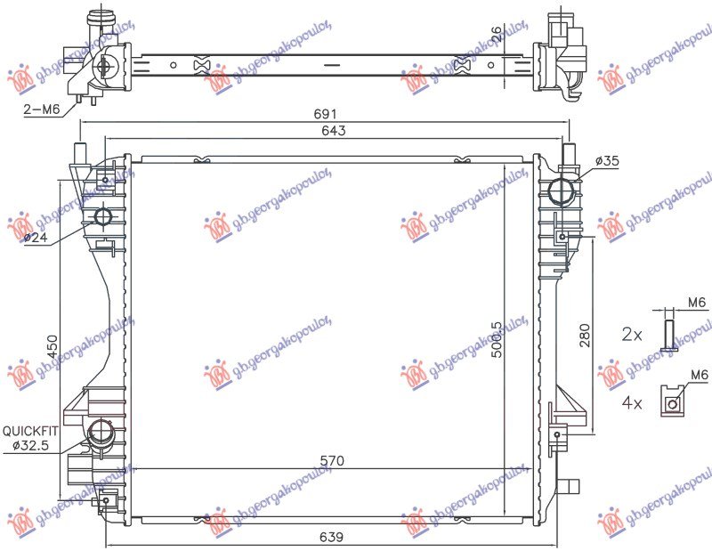 HLADNJAK MOTORA 2.7 DIZEL (AUTO) (570x501)