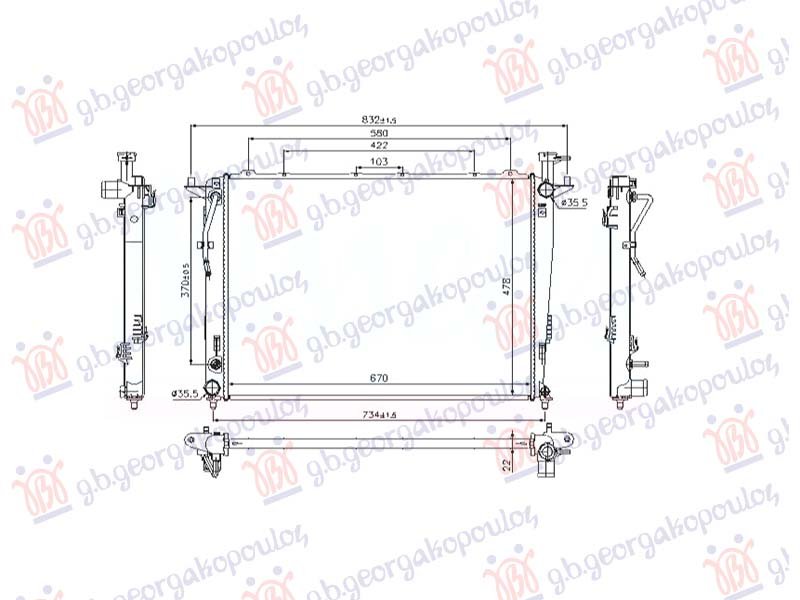 HLADNJAK MOTORA 2.4 BENZIN (MAN/AUTO) (670x480)