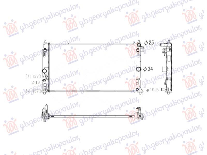 HLADNJAK MOTORA 2.0 BENZIN/HIBRID (675x363) (KOYO)