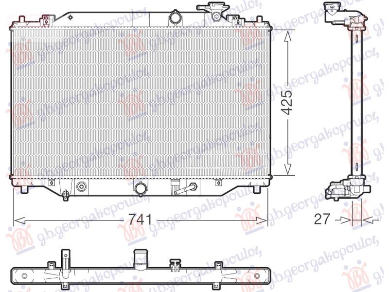 HLADNJAK MOTORA 2.2 DIZEL (AUTO) (425x735)