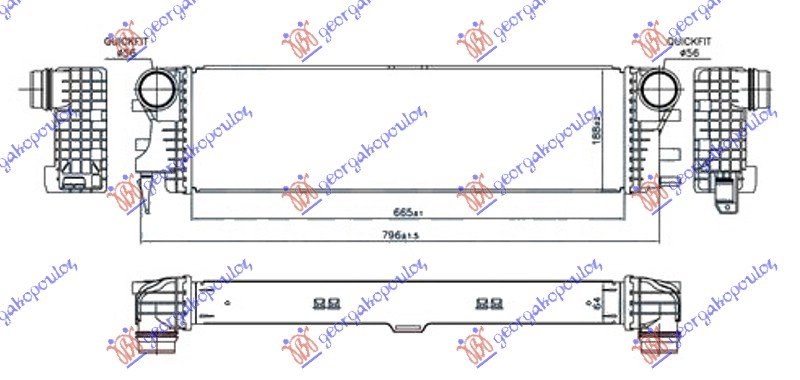 HLAD. INTERC. 2.2(114/116/119 CDI/BL-T)