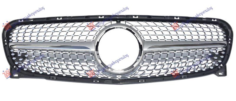 PVC MASKA SREBRNA LAJSNA (DIAMONT TIP)