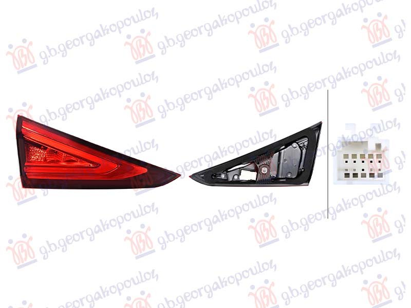 STOP LAMPA UNUTRASNJA LED (HELLA)