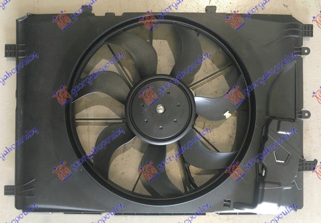 VENTILATOR KOMLPLET BENZ-DIZE (405mm)