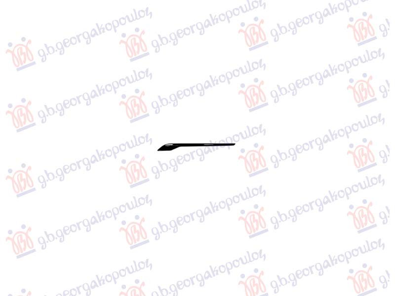 LAJSNA PVC MASKE DONJA SJAJ-CRNA