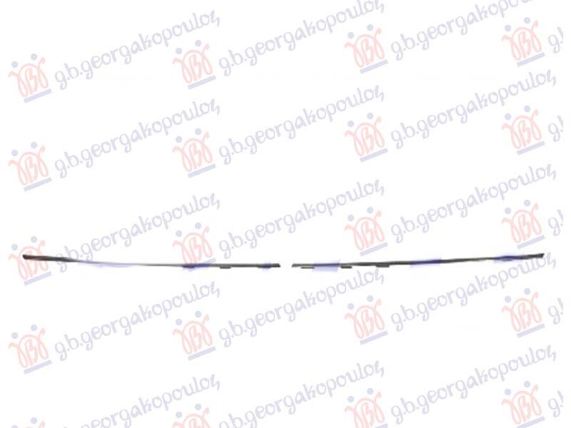LAJSNA PVC MASKE HROM (SET 2 KOM)