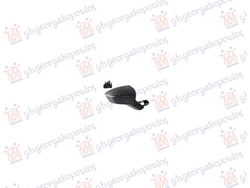 RETROVIZOR ELEKTRICNI SA GREJACEM (MIGAVAC) (6 PIN) (A KVALITET) (KONVEKSNO STAKLO)