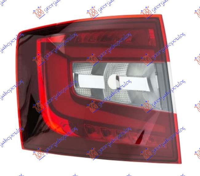 STOP LAMPA CELA LED KARAVAN (HELLA)