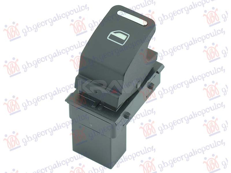 PREKIDAC U PREDNJIM ( ZADNJIM LD) VRATIMA CRNI/HROM (3 PIN)