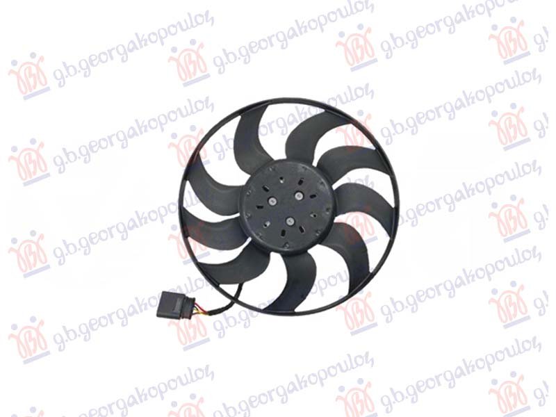 VENTILATOR BENZIN/DIZEL (MOTOR+ELISA) (328mm)