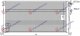HLADNJAK KLIME 1.3/1.6 BENZIN (713x353x16)