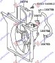 POKLOPAC VENTILATORA 1.0(-A/C)BENZIN