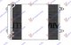 HLADNJAK KLIME 1.6 16v Fsi/2.0 FSi BENZIN - 1.6/1.9/2.0 TDi DIZEL (570x430x16) (NRF)