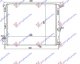 HLADNJAK MOTORA BENZIN (-AC) (47.7x40.6) (NISSENS)