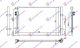 HLADNJAK KLIME 1.2/1.4i BENZIN (490x370x16) (VALEO)