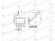 GREJAC KABINE 1.3/1.4/1.5/2.0 ZA SVE MODELE (MAN/AUTO) (133x256) (NISSENS)