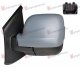 RETROVIZOR MEHANICKI SA SAJLOM CRNI (MIGAVAC) (2 PIN) (ASFERICNO STAKLO)